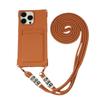 Adecuado para ip16promax trend 15 cordón 14 funda blanda 13 anticaída 7/8p mismo color doble cuerda tarjeta estuche 11 funda para teléfono móvil
