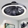 Amazon Transfronterizo Modelo Nuevo Luz de Ventilador con Control Remoto LED, Luz de Ventilador de Techo Simple con Atenuación de Tres Colores, Venta Directa del Fabricante