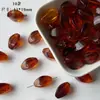 [Âmbar] Contas Acrílicas Âmbar Bicolor Manchas Forma Especial Material para Miçangas DIY Feito à Mão