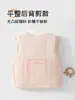 Chaleco acolchado para bebé, estilo otoño/invierno, chaleco de retazos con encaje para bebé Clase A, ropa cálida para recién nacidos, ropa infantil AnYang