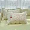 Par de Fundas de Almohada de Algodón Puro Estilo Fresco 2025 Nuevo Algodón Puro 48cmx74 Funda de Almohada para Uso en el Hogar Cubierta Interior para Relleno de Almohada