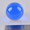 Bola de cristal k9 bola de luz de color 6CM adornos de escritorio suministro de origen al por mayor se puede tallar en el interior bola de meditación de reflexión de refracción