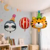 Globos Flotantes de Papel de Aluminio con Forma de Animales Lindos de Dibujos Animados para Decoración de Fiestas de Cumpleaños Infantiles Accesorios Venta al por Mayor