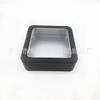 Caja cuadrada de lata con ventana personalizada de Dongguan, Caja de hojalata, Caja de lata de almacenamiento portátil, Caja de lata para almacenamiento de dulces