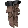 Nueva Colección Otoño/Invierno 2026: Botas de Moda de Tacón Alto, Con Adorno de Botones, De Doble Uso, Hasta la Rodilla, Para Mujer, Puntiagudas, Tacón de Aguja, Botas Largas