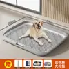 Inodoro para Perros Tamaño Grande Inodoro para Perros para Perros Medianos, Grandes y Pequeños Bandeja Lavable Plana para Orina de Perro Suministros para Mascotas al por Mayor