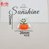 Serie de Dibujos Animados Transfronterizos de Halloween Hecho a Mano DIY Pegamento de Crema Accesorios de Resina Adornos para el Cabello Lazos para el Cabello Colgantes