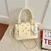 Nova Bolsa Pequena Floral de Início de Outono 2026 Nova Bolsa Transversal Estilo Retro Nicho Bolsa Almofada Bolsa de Ombro Feminina Exquisita