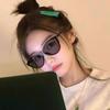 Gafas Avanzadas Sense Retro de Ojo de Gato que Cambian de Color para Mujer Marco Pequeño Gafas de Sol con Montura Leopardada Distintiva Europea y Americana Gafas Anti-UV para Hombre