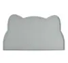 Tapete de Silicone para Pet Impermeável Antiderrapante Tapete de Alimentação Borda Elevada Tapete de Comida Tapete para Tigela de Gato e Cachorro Tapete de Comida para Gato