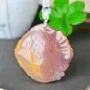 Atacado de fábrica Pingente de coelho de jade dourado veado Dudu peixe pingente de jade Jade Dourado seguro parede colar de jade