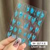 Pegatinas para uñas Redanco 3D con diseño de mariposas y explosiones, venta al por mayor, DH-557