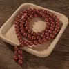 Pulseira de Contas de Medicina Chinesa Feita Puramente com Contas de Incenso de Ervas Chinesas Pulseira de Medicina Chinesa_Material de Incenso Natural_Fragrância Duradoura_