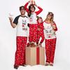 Traje de Navidad para padres e hijos de comercio exterior, traje de Navidad con estampado de ciervos, traje de Navidad XX0059