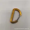 Gancho de aluminio 6061, piezas de accesorio de mosquetón 6D, gancho para cuerda, gancho de alambre colorido