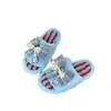 Pantuflas de algodón con lazo de encaje para mujer, cálidas y antideslizantes para uso en casa, nuevo diseño a cuadros otoño e invierno 2026, pantuflas esponjosas de moda