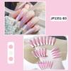 Estilo Comércio Exterior Unhas Branqueadoras Usáveis Atacado Peças de Manicure Estilo Ins Europeu e Americano Venda Quente Transfronteiriça Unhas Postiças Longas