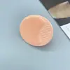 Cepillo de champú de silicona para bebé Cepillo de baño Cepillo de masaje para bebé Cepillo facial ovalado de silicona Limpiador de poros Cepillo limpiador