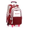 Mochila escolar con ruedas para niños de 3.º a 6.º grado, ideal para estudiantes de primaria y secundaria. Mochila de gran capacidad para subir escaleras.