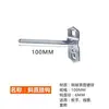 Ganchos de Metal para Tablero Perforado con Agujero Cuadrado Tablero de Pared para Colgar Herramientas Estante de Herramientas Hardware Accesorios Estante de Almacenamiento Organizador