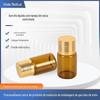 Fábrica de atacado transparente marrom dourado sub-garrafas, frascos, pequenas embalagens de óleo essencial, processamento personalizado