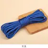 Fita de Fivela para Cordão Enrolado com Núcleo Espesso 5mm Botão Retro Cheongsam Hanfu Fita de Acabamento para Fivela Artesanal DIY Disponível em Várias Cores