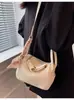 Bolsa de Design de Nicho de Alto Padrão Transfronteiriça, Bolsa Transversal para Mulheres, Bolsa de Mão Texturizada, Bolsa Pequena para Mulheres, Novo Estilo Versátil da Moda 2026