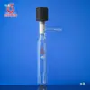 Frasco Tubular para Armazenamento de Solvente Lianhua Válvula de Alto Vácuo Tubo de Reação Schlenk 5102550100250 Reação de Síntese