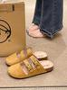 Sapatos Birkenstock 2025 Tamancos Birkenstock Planos para Uso ao Ar Livre, Tamancos de Cortiça Atacado, Sapatos Birkenstock para Mulheres Verão Uso ao Ar Livre