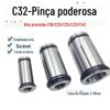 Haste Reta SC32 Mandril de Pinça C32 Mandril de Fresamento de Troca Rápida tipo C Haste Reta Bico de Cabo Mandril Forte CNC Conjunto de Pinças C32
