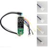 Em estoque atacado millet PRO2 patinete elétrico painel quatro fios freio duplo display de carro placa de circuito medidor alemão