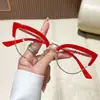 Armação de Óculos de Metal Estilo Gatinho Transfronteiriça Tendência e Fashion Armação de Metal Gatinho Retrô Óculos com Armação de Metal Anti-Luz Azul