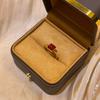 [Envío] Primer Sencillo de Recién Llegado Anillo Liso de Plata Esterlina 925 Anillo Irregular Joker Nicho para Mujer de Lujo Ligero de Alta Gama