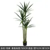 Planta tropical artificial gladiolos bonsai planta de simulação grande planta de sisal em vaso planta falsa verde de chão agave