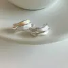 Nuevos Pendientes de Tachuela Únicos en Forma de C de Nicho Pendientes de Lujo Ligero de Alto Grado con Temperamento Adornos de Oreja de Moda Versátiles y Modernos para Mujeres