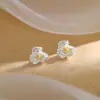 Nuevos Pendientes de Camelia Frescos y Dulces para Mujer, Versátiles para Viajar, Modernos, Únicos, Lujo Ligero, Suaves, Elegantes, Pendientes Estilo Ins