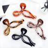 Nuevo Clip para el Cabello con Lazo Transfronterizo Elegante Clip de Tiburón para el Cabello de la Parte Trasera de la Cabeza Color Degradado Clip de Princesa para Agarrar Accesorios para el Cabello