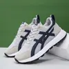 Comercio exterior transfronterizo primavera nueva moda tendencia deportiva casual transpirable versátil suela gruesa estilo coreano ligero zapatos tipo papá para hombres