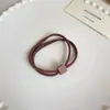 2024 Nuevo Estilo Diadema Trenzada de Doble Capa Goma Elástica Goma para el Cabello Goma para el Cabello de Mujer Diadema Anillo de Goma Juego de Cuero Cola de Caballo Alta
