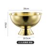 Cubeta para Champagne de Acero Inoxidable Engrosado Cubeta de Hielo para Bar Hielo Granulado Hielo Vino Espumoso Cubeta de Hielo Cubeta de Hielo Cubeta Bingzhi