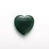 Amazon Cristal Natural 2cm Colgante Piedra Lisa Amor Forma de Corazón Adornos Corazón de Melocotón Artesanía de Gemas Corazón de Melocotón No Poroso