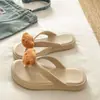Chinelos Eva Populares de Verão para Mulheres, Adequados para Viagens ao Ar Livre, Design Fofo de Urso de Desenho Animado, Confortáveis, Resistentes ao Desgaste e Não Cansam os Pés