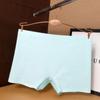 Seda de Hielo Sin Costuras Cintura Baja Barco para Mujer Natación Fitness Anti-rozaduras Ligeros Pantalones de Seguridad Alta Elasticidad Ajuste Cómodo Leggings para Mujer