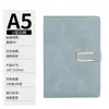Caderno A5 Atacado Couro Retrô Livro de Registros para Escritório Espessado Pequeno Fresco Diário para Estudante Universitário Logo Imprimível