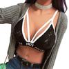 S0051 moda comercio exterior Europa y Estados Unidos sexy delgado lentejuelas letras elástico lencería femenina en stock toma real transfronterizo