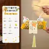 Linterna del Festival de Mediados de Otoño 2025 Modelo Nuevo Linterna Luminosa de Mano de Conejo Estilo Antiguo Kit de Materiales Hechos a Mano para DIY Linterna Tejida de Bambú
