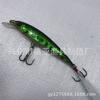 Señuelo de pesca con cebo falso láser interior de 9 cm con anzuelo de pluma, 10 colores, multicolor