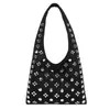 Bolso de Axila con Textura de Moda, Nuevo Bolso para Mujer Otoño e Invierno 2025, Bolso de Mano Elegante y Moderno, Bolso de Hombro para Mujer con Patrón de Cielo Estrellado