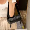 Bolsos de Mujer de Moda Este Año 2026 Nueva Moda Primavera-Verano Bolso Cruzado Textura Acolchada Bolso Cilindro Bolso de Hombro
