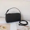 Bolsa de Mão Togo Couro Bovino de Primeira Camada Porta-Caneta Bolsa Fashion e Versátil Couro Genuíno Bolsa Feminina Transfronteiriça Crossbody Bolsa de Ombro Bolsa Almofada